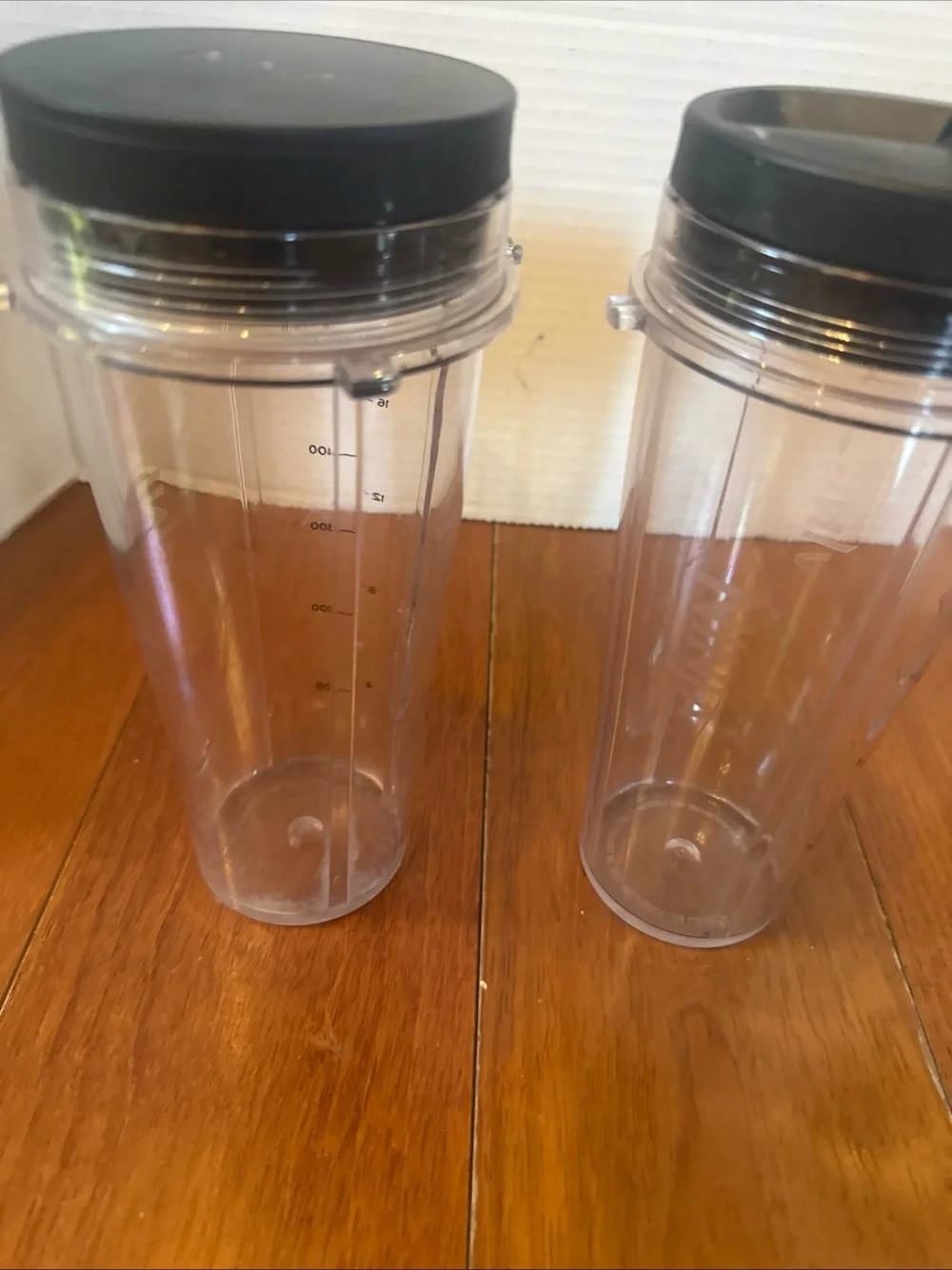 3 Replacement 18 Oz Cups For Nutri Ninja Blender w/ Lids